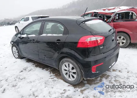 2016 Kia Rio Ex из США, поврежденный, VIN KNADN5A33G6659915